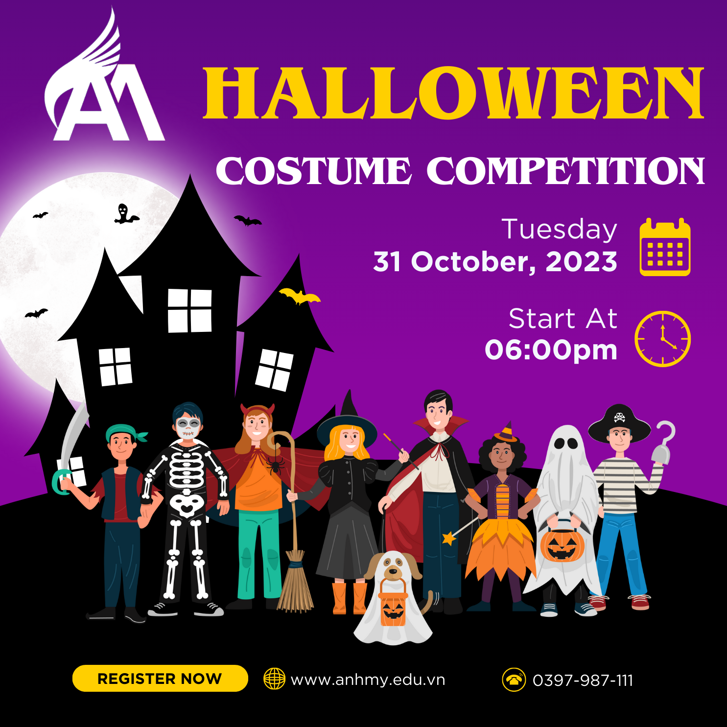 Halloween Costume Competition 2023 at Anh My Center