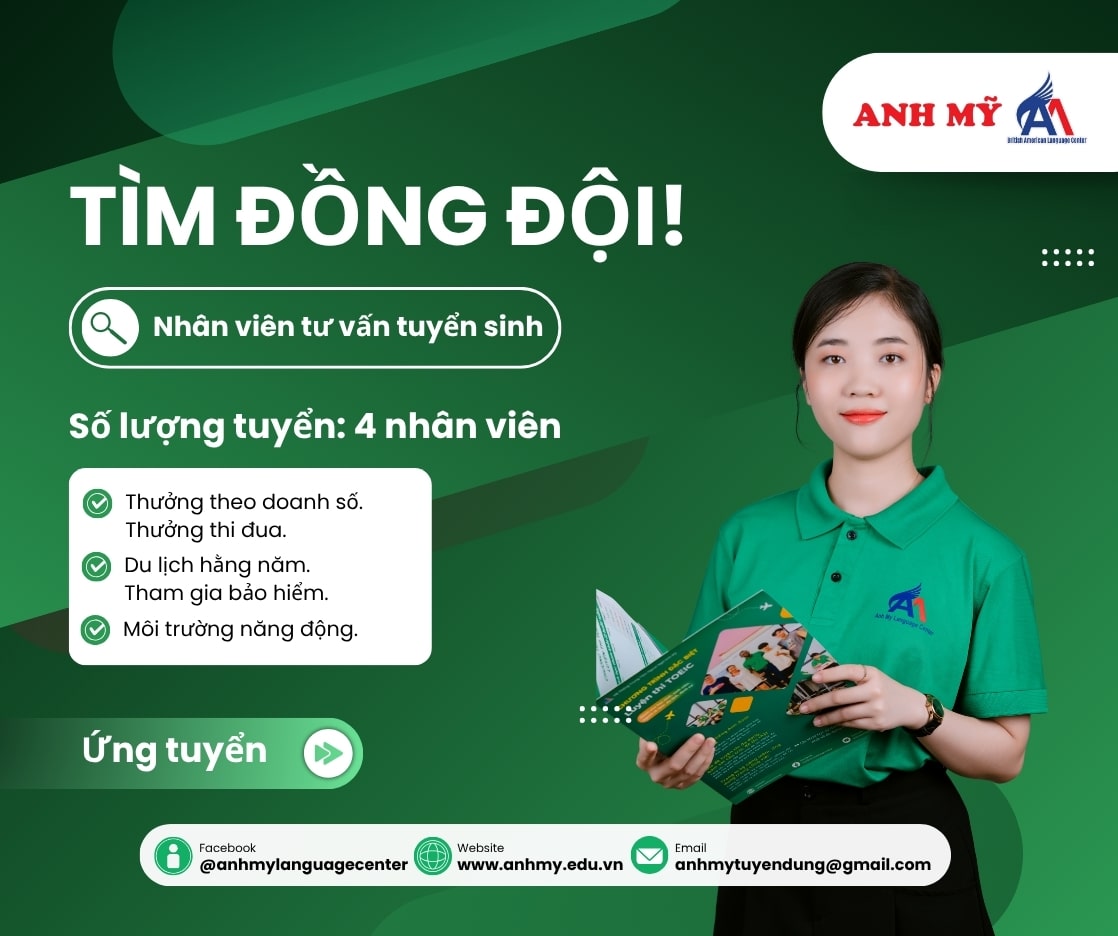 Tuyển dụng nhân viên tư vấn tuyển sinh