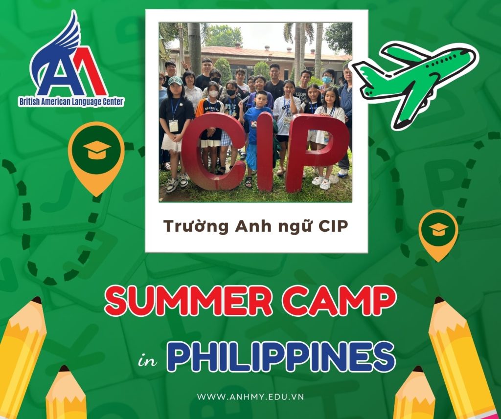 Hình 1: Hành trình trại hè 4 tuần tại Philippines bắt đầu