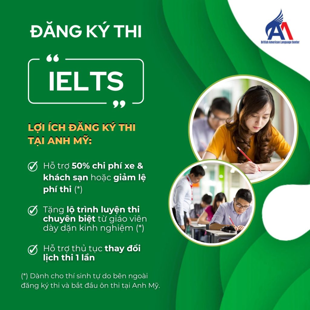 Hình 3: Lợi ích khi đăng ký thi IELTS tại Anh Mỹ