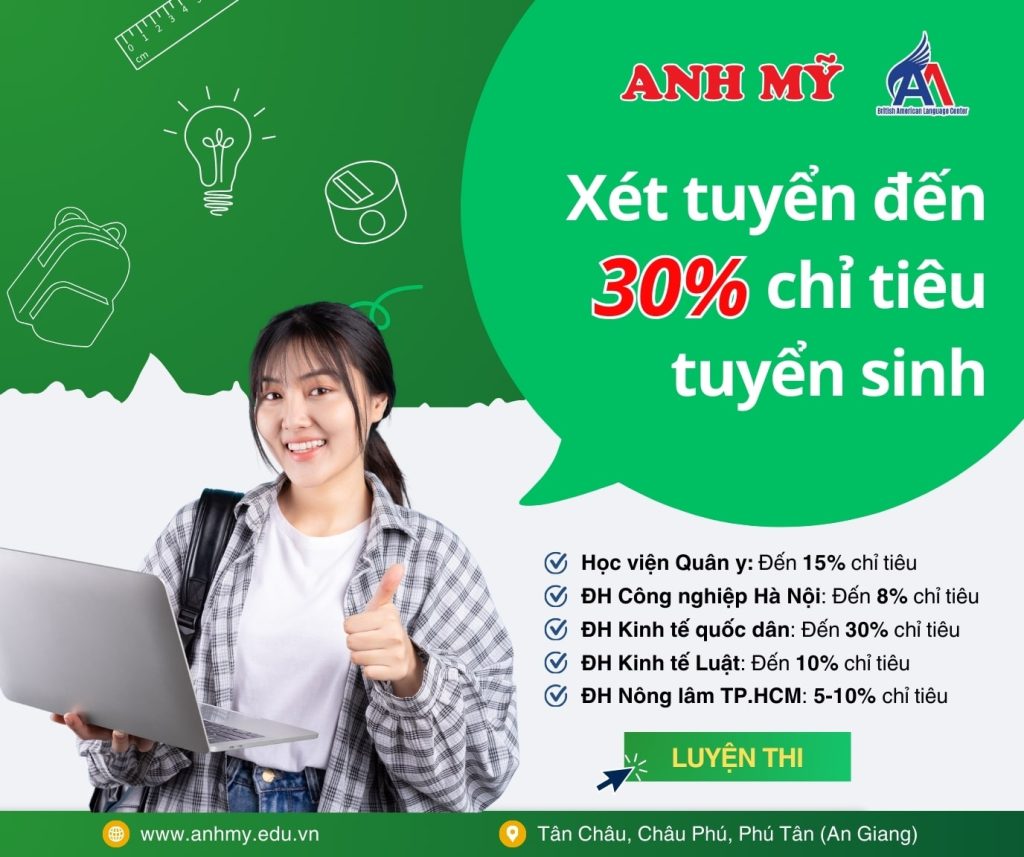 Hình 3: Các trường thường dành 10% - 15% chỉ tiêu tuyển sinh để xét tuyển