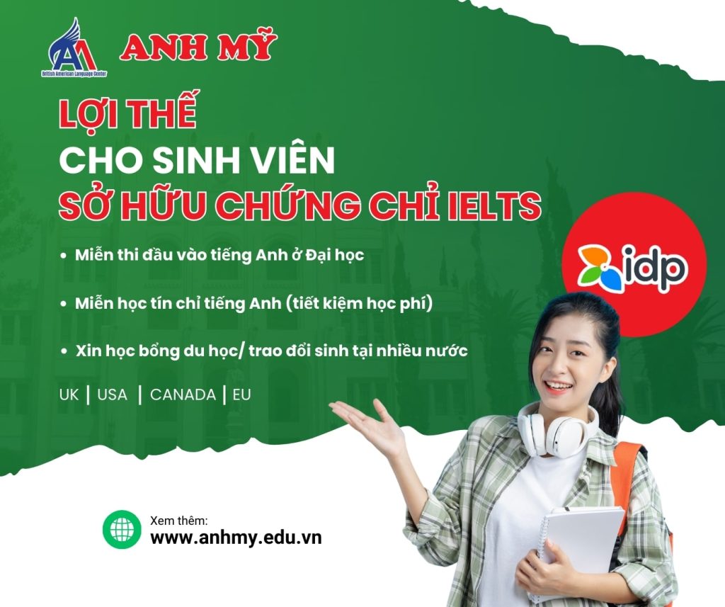 Hình 4: Sở hữu chứng chỉ IELTS trước khi bước vào Đại học mang lại nhiều lợi ích quý giá