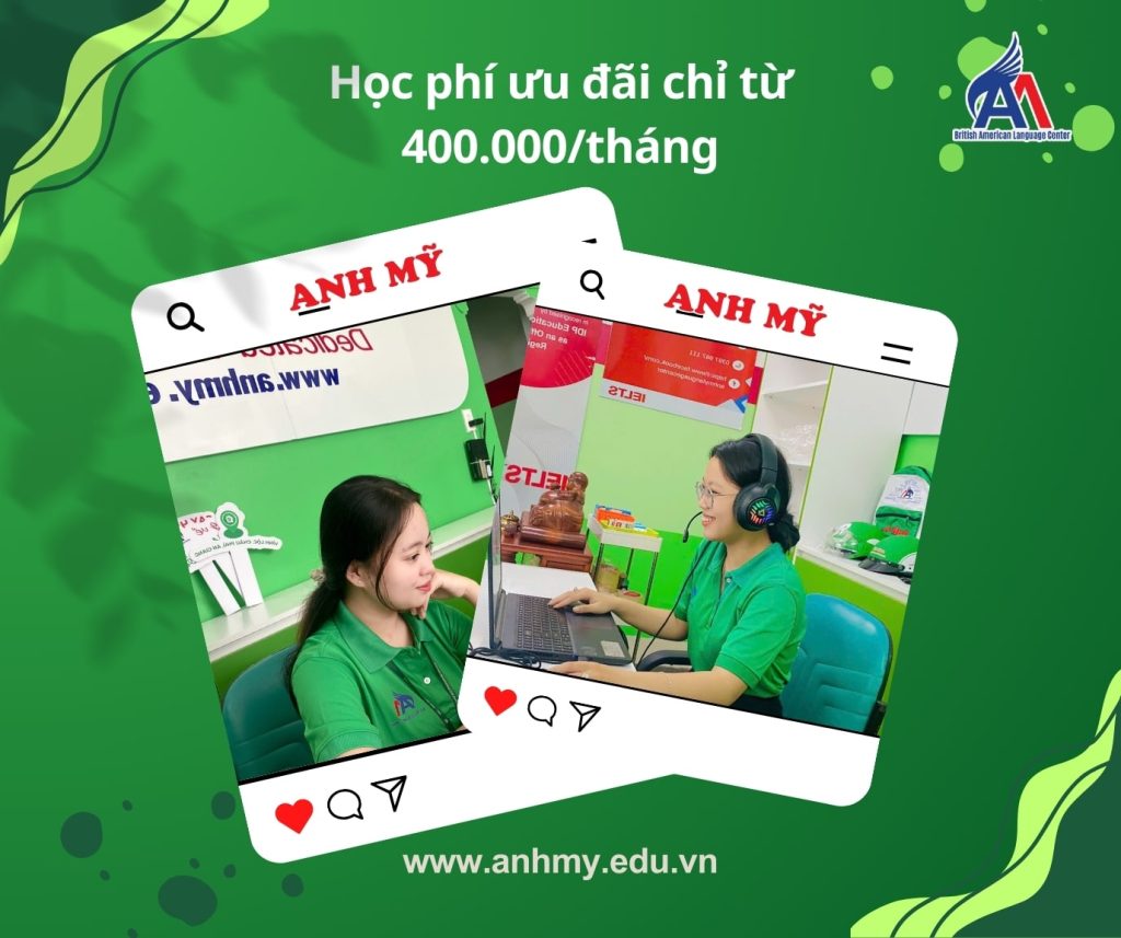 Hình 5: Ưu đãi học phí chỉ từ 400.000 VNĐ/ tháng