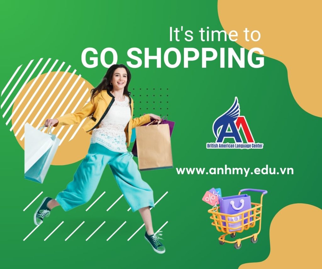 Hình 1: Khám phá từ vựng và mẫu câu tiếng Anh chủ đề shopping