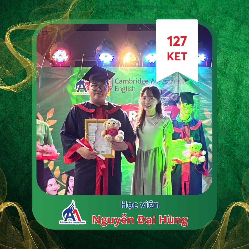 Hình 69: Bạn Nguyễn Đại Hùng đạt 127 điểm