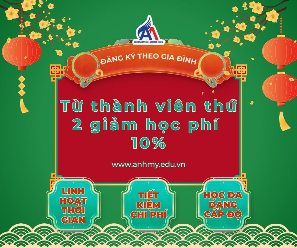 Hình 3: Từ thành viên thứ 2 được giảm học phí 10% áp dụng cho 1 khóa học