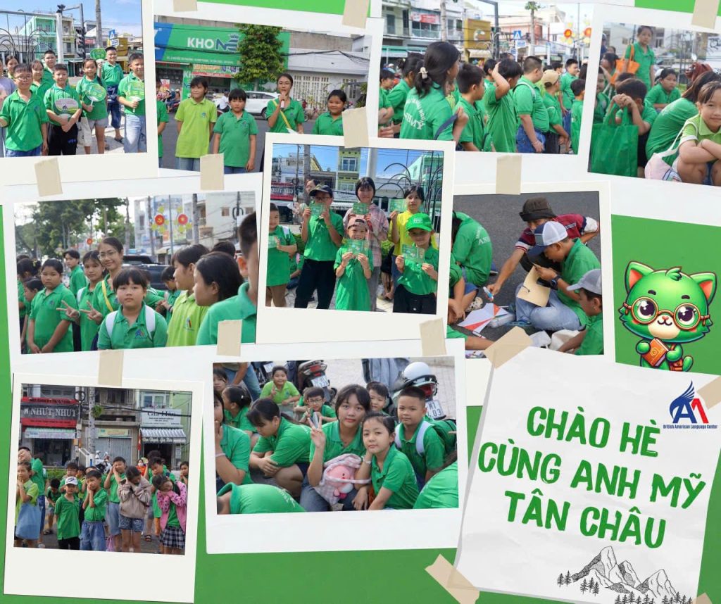 Hình 2: Ngoại khóa 1/6 cùng Anh Mỹ Tân Châu