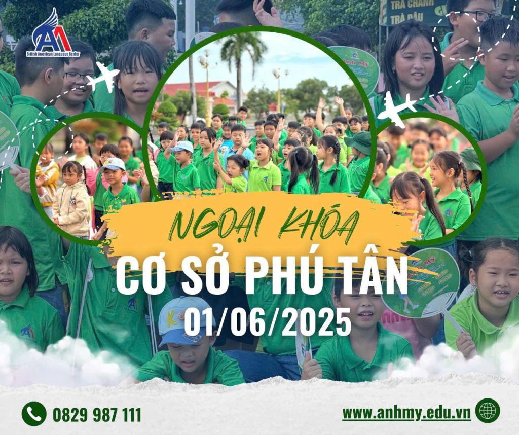 Hình 4: Trải nghiệm ngày hội Quốc tế Thiếu nhi cùng Anh Mỹ Phú Tân