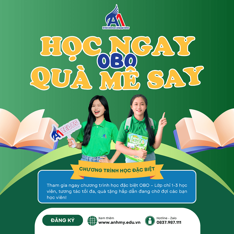 Học OBO quà mê say