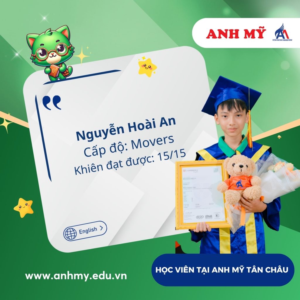 Hình 17: Chúc mừng bạn Nguyễn Hoài An đạt 15/15 khiên