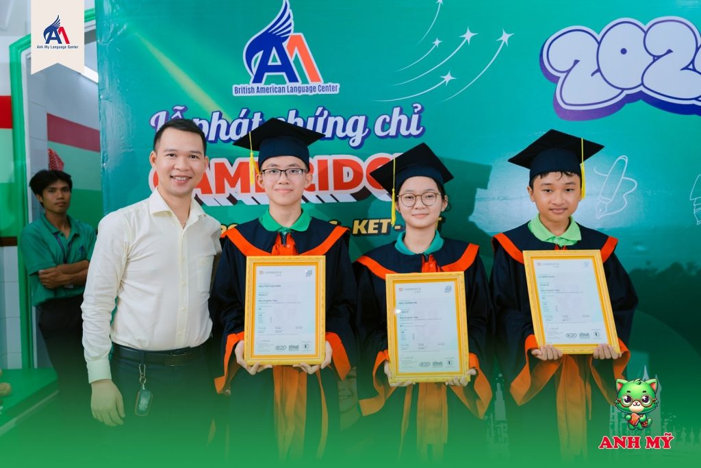 Hình 5: Học viên đạt chứng chỉ KET đợt tháng 7/2025