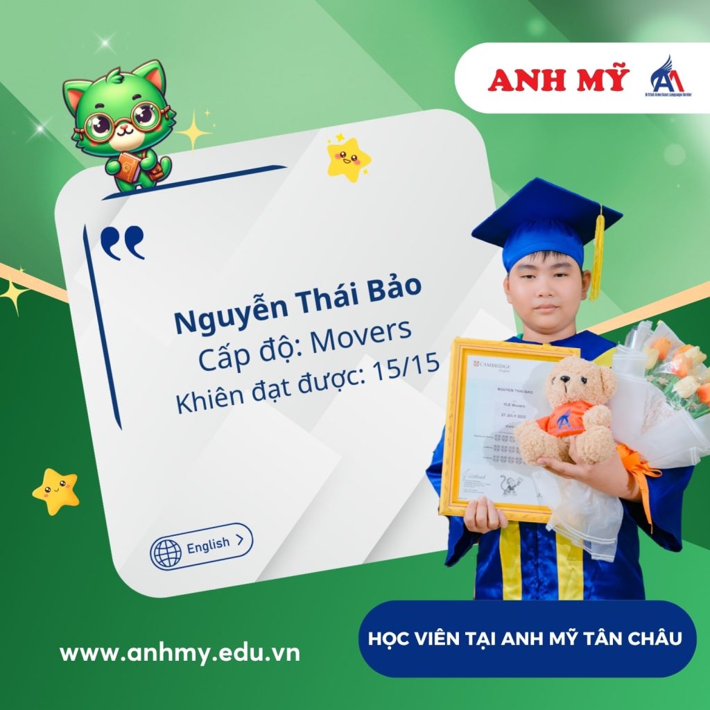 Hình 20: Chúc mừng bạn Nguyễn Thái Bảo đạt 15/15 khiên