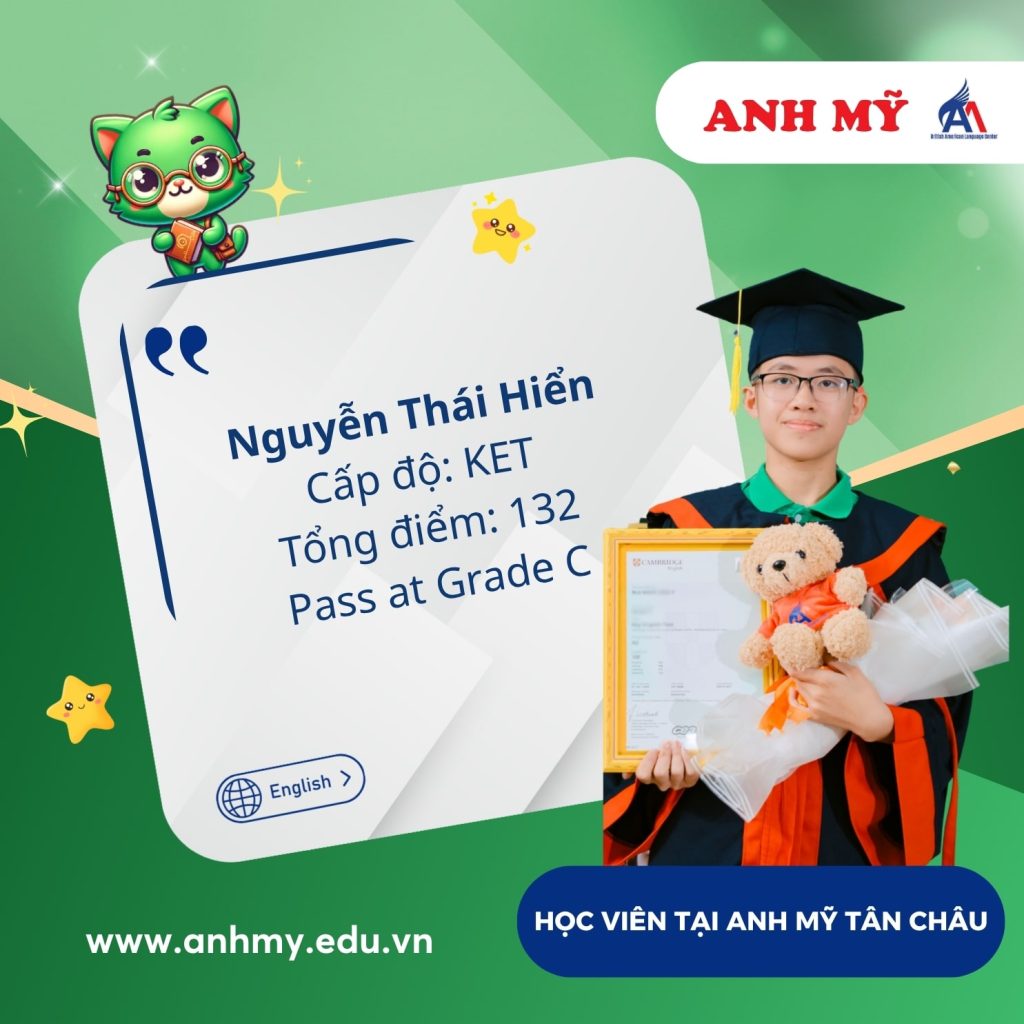 Hình 30: Chúc mừng bạn Nguyễn Thái Hiển đạt 132 điểm