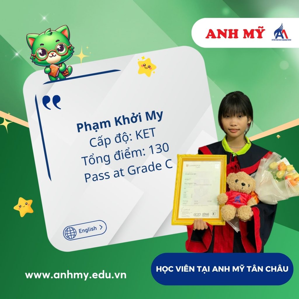 Hình 31: Chúc mừng bạn Phạm Khởi My đạt 130 điểm