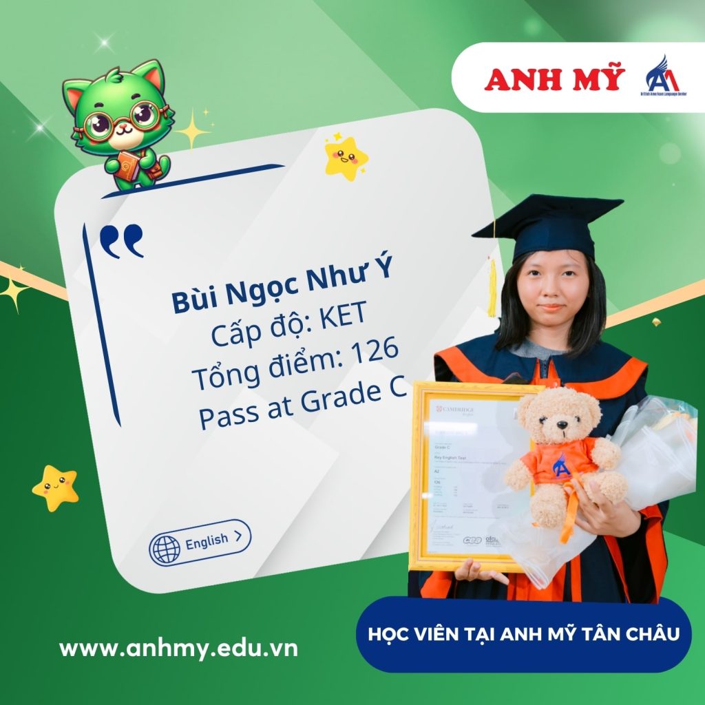 Hình 32: Chúc mừng bạn Bùi Ngọc Như Ý đạt 126 điểm