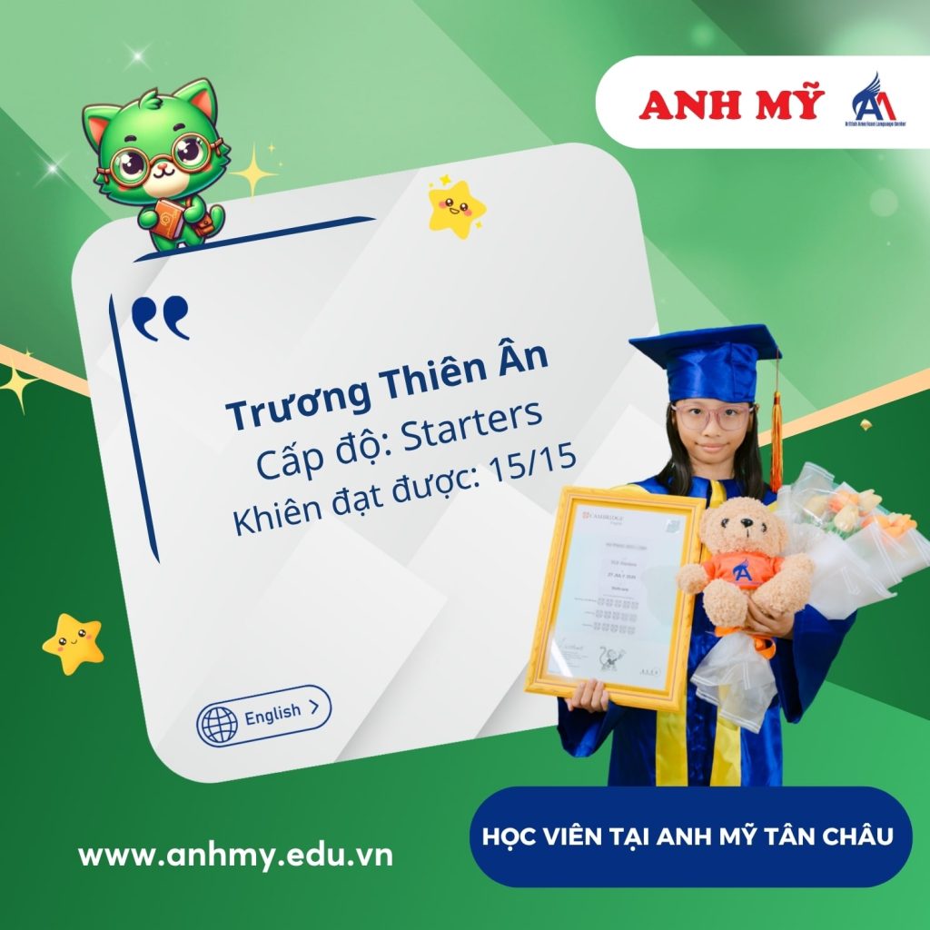 Hình 11: Chúc mừng bạn Trương Thiên Ân đạt 15/15 khiên