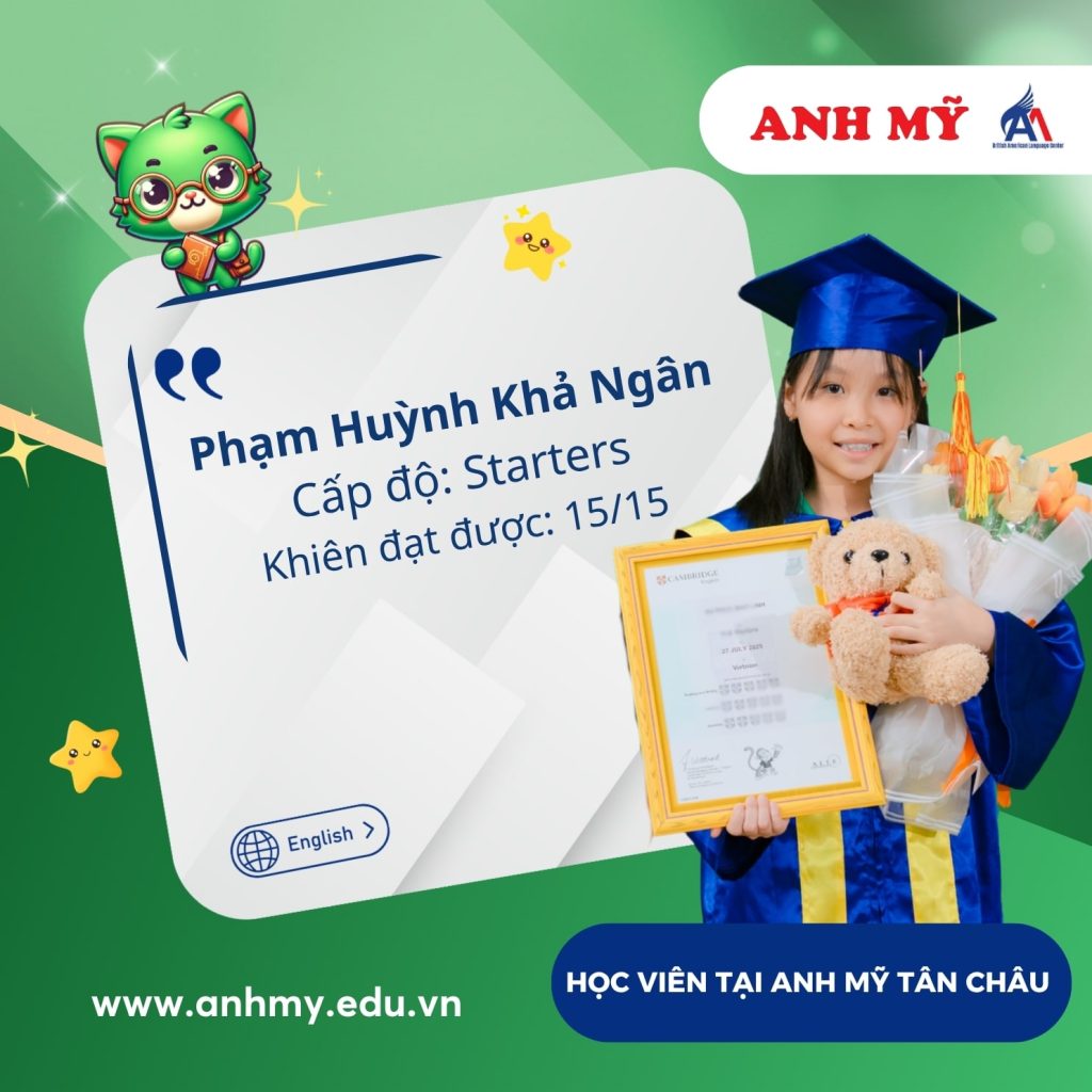 Hình 12: Chúc mừng bạn Phạm Huỳnh Khả Ngân đạt 15/15 khiên