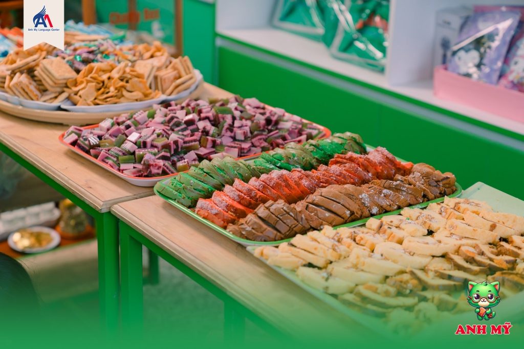 Hình 8: Tận hưởng tiệc buffet sau 5 trạm thử thách cùng Anh Mỹ Châu Phú