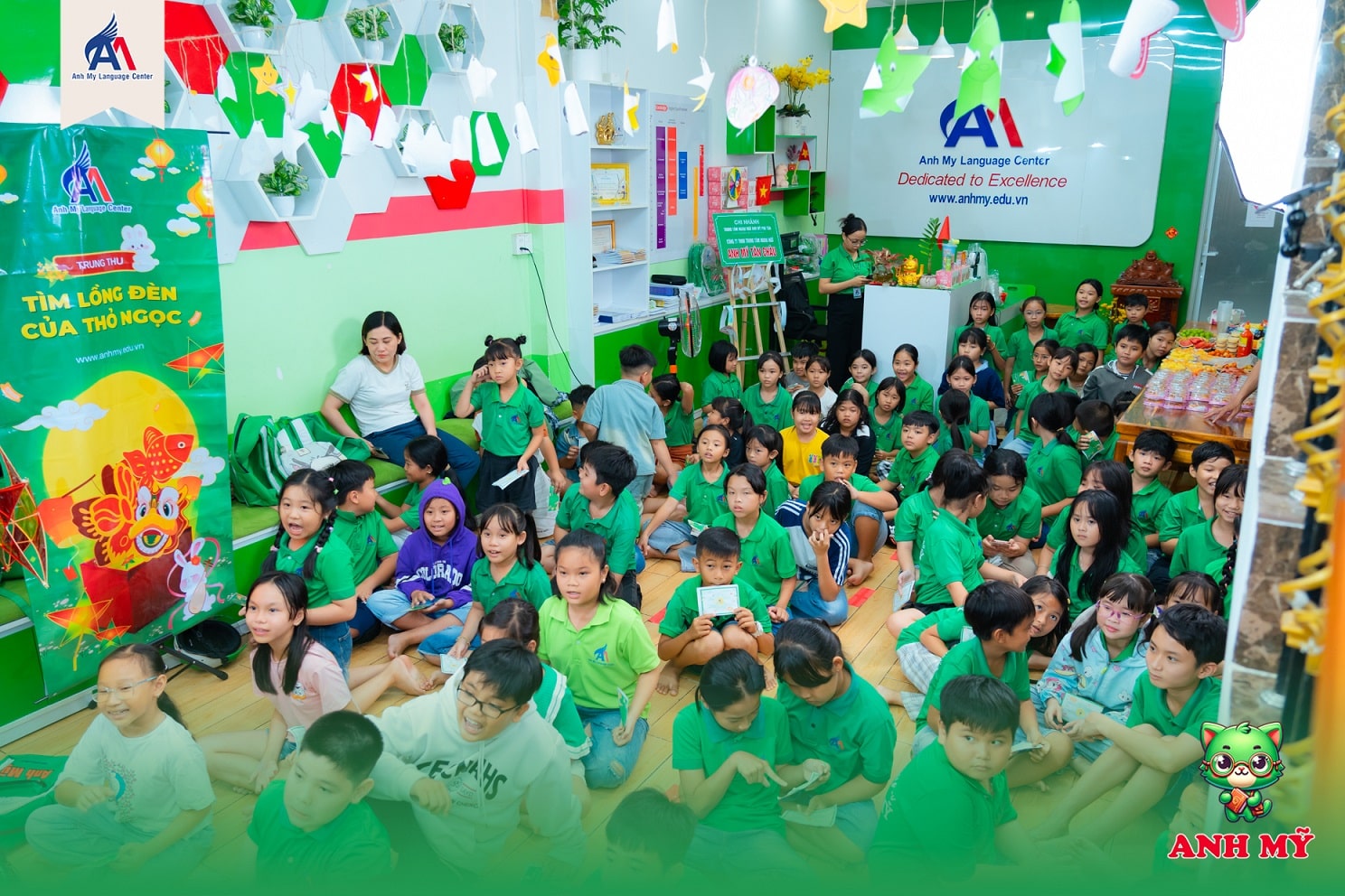 Hình 2: Khởi động mùa Trung Thu với sự kiện hoành tráng tại Anh Mỹ Phú Tân