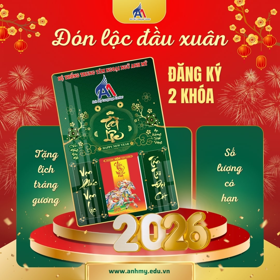 Ưu đãi tại Anh Mỹ khi đăng ký từ 2 khóa học tiếng Anh