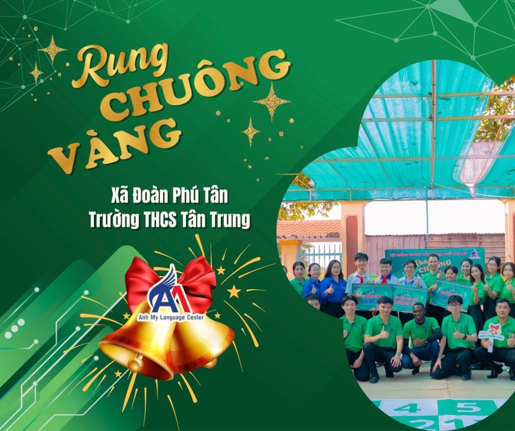 Hình 1: Hội thi "Rung chuông vàng" tại Trường THCS Tân Trung