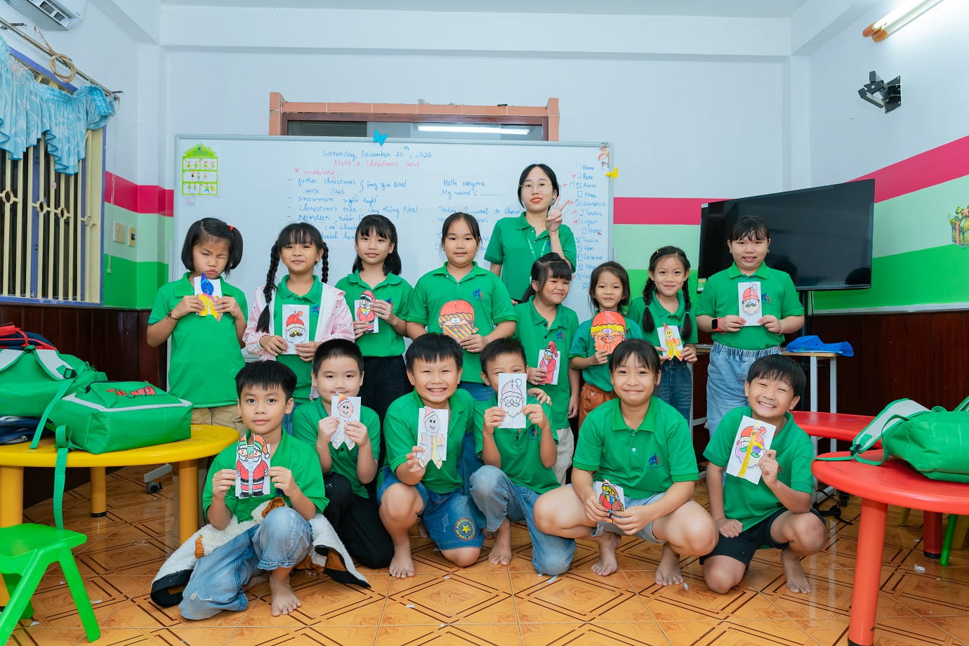 Ngoại khóa đón Giáng sinh cùng Anh Mỹ Tân Châu