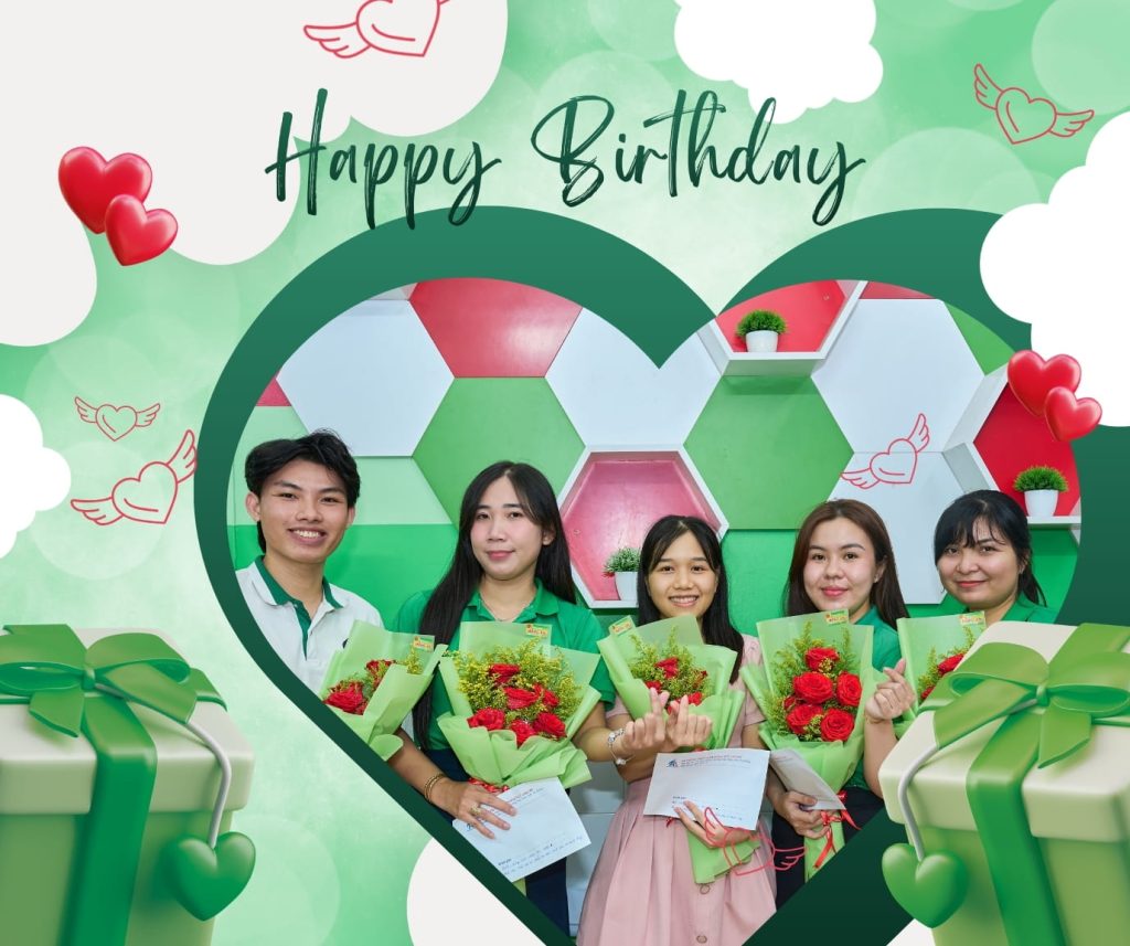 Hình 1: Chúc mừng sinh nhật nhân sự quý I/2026