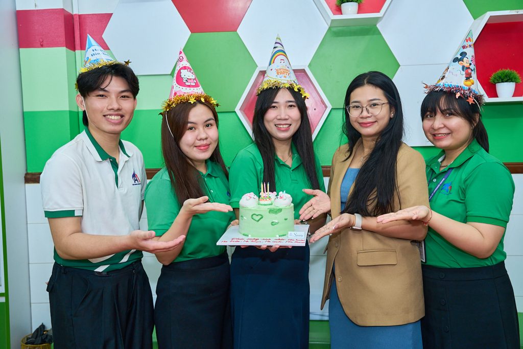 Hình 2: Chúc mừng sinh nhật nhân sự Anh Mỹ Tân Châu quý I/2026