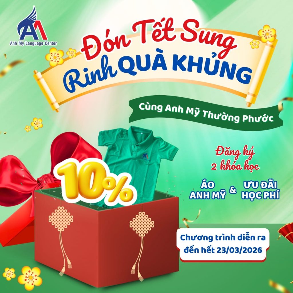Hình 2: Đăng ký liên tiếp 2 khóa - giảm học phí đến 10% và tặng áo đồng phục
