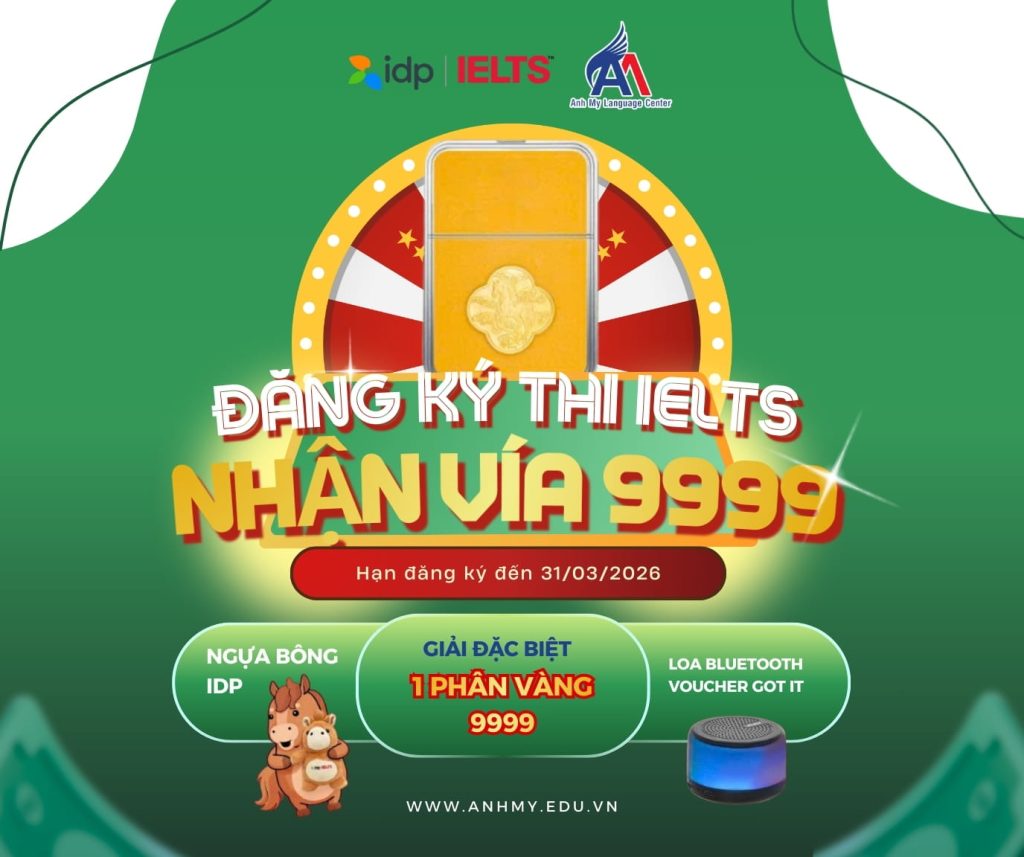 Hình 1: Đăng ký thi IELTS - Cơ hội nhận ngay miếng vàng 9999