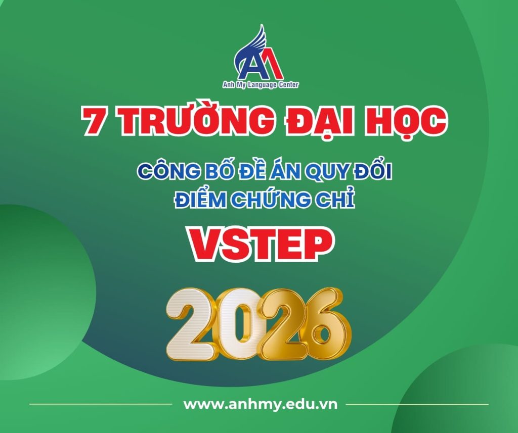 Hình 1: 7 trường đại học công bố điểm quy đổi chứng chỉ VSTEP