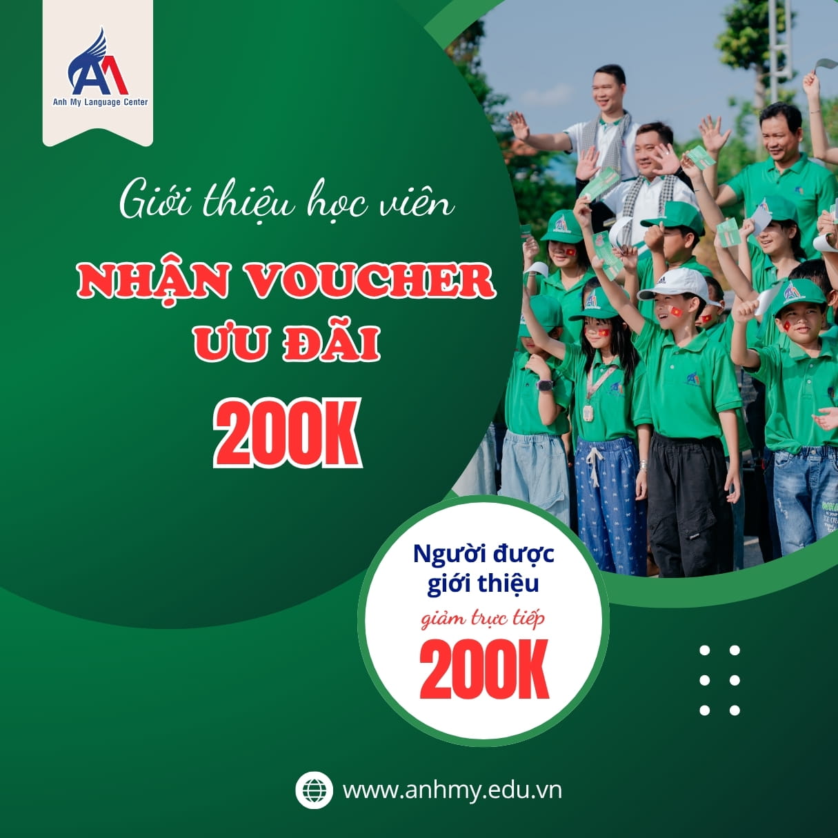 Giới thiệu học viên nhận voucher ưu đãi